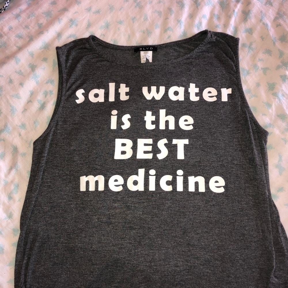⬇️PRICE DROP⬇️ NWOT Salt Water Tank Top 🌊 - Picture 3 of 5